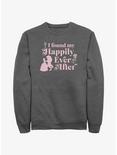 Disney Beauty and the Beast Found My Happily Ever After Sweatshirt, CHAR HTR, hi-res