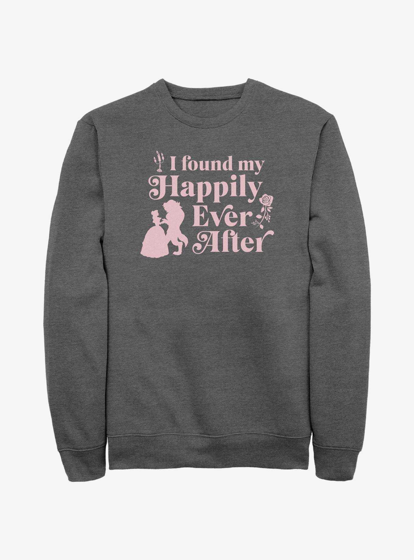 Disney Beauty and the Beast Found My Happily Ever After Sweatshirt, , hi-res