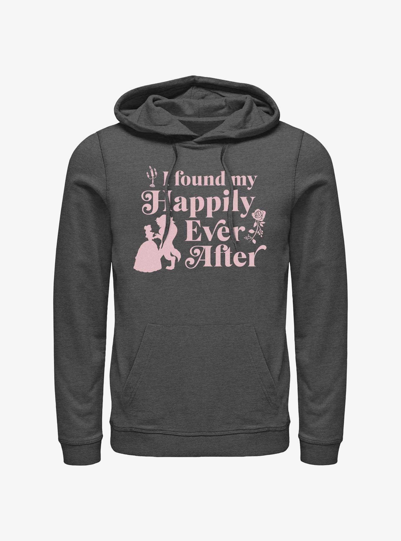 Disney Beauty and the Beast Found My Happily Ever After Hoodie - GREY ...