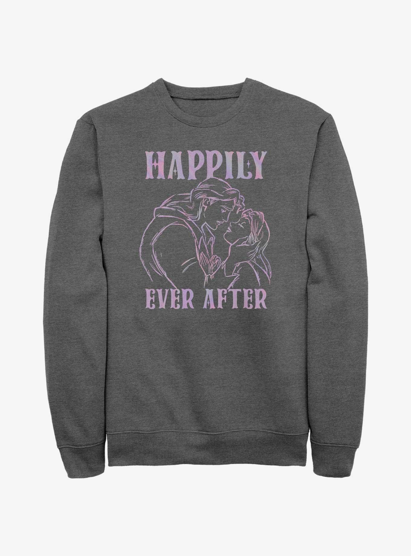 Disney Beauty and the Beast Happily Ever After Belle and Adam Sweatshirt, , hi-res