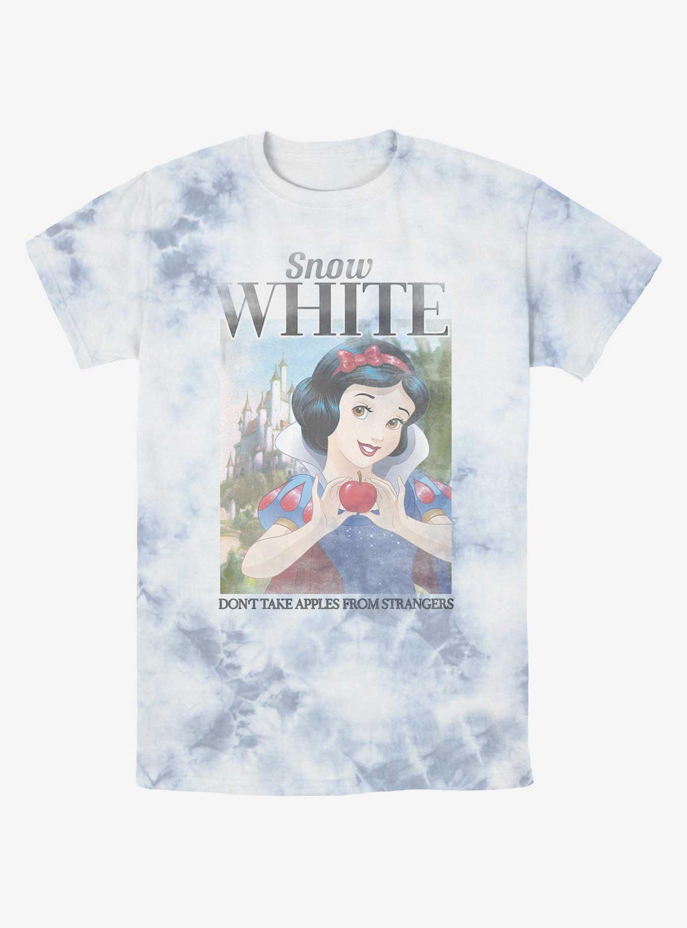 Disney Snow White and the Seven Dwarfs Don't Take Apples From Strangers Tie-Dye T-Shirt