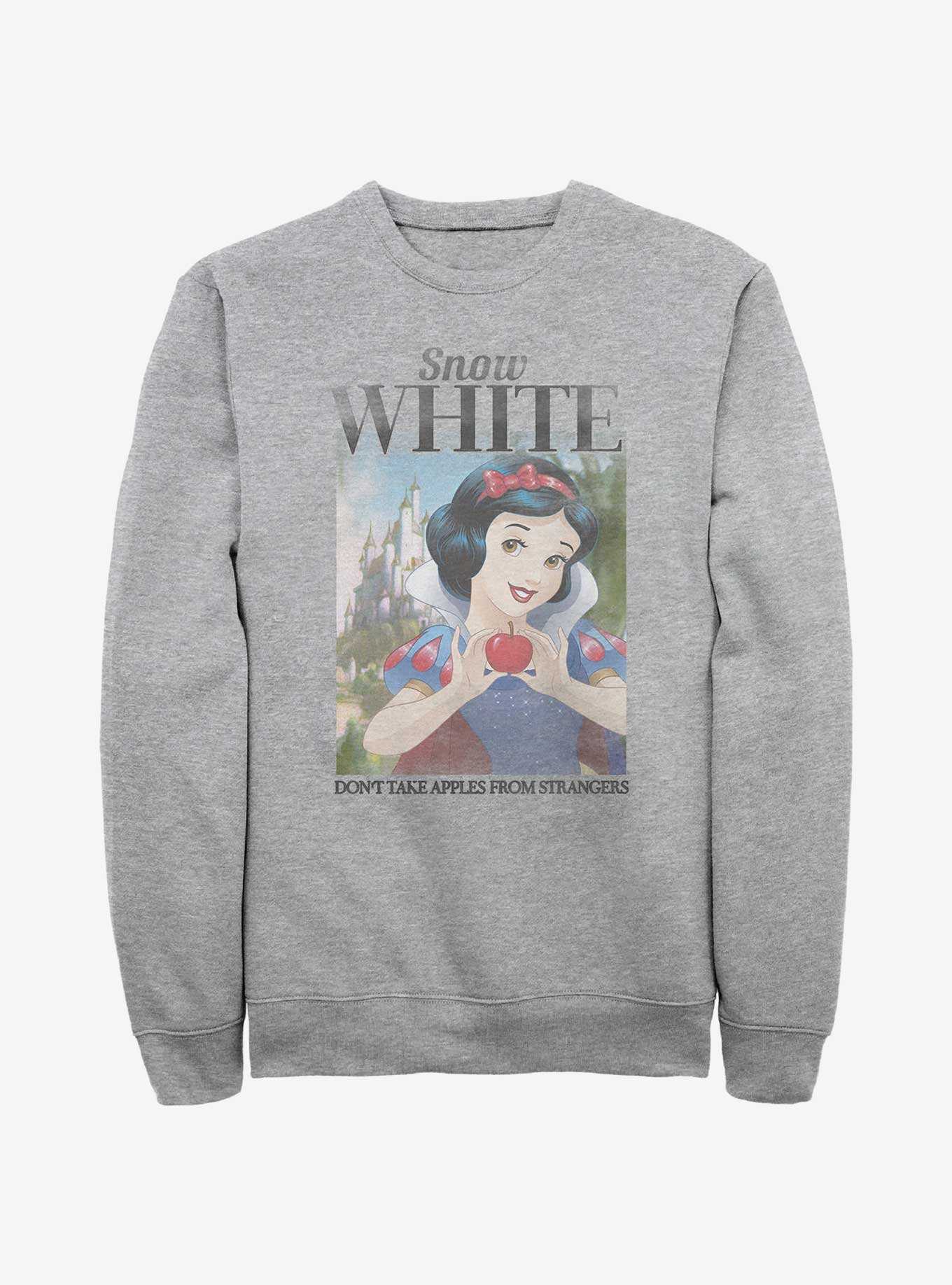 Disney Snow White and the Seven Dwarfs Don't Take Apples From Strangers Sweatshirt, , hi-res