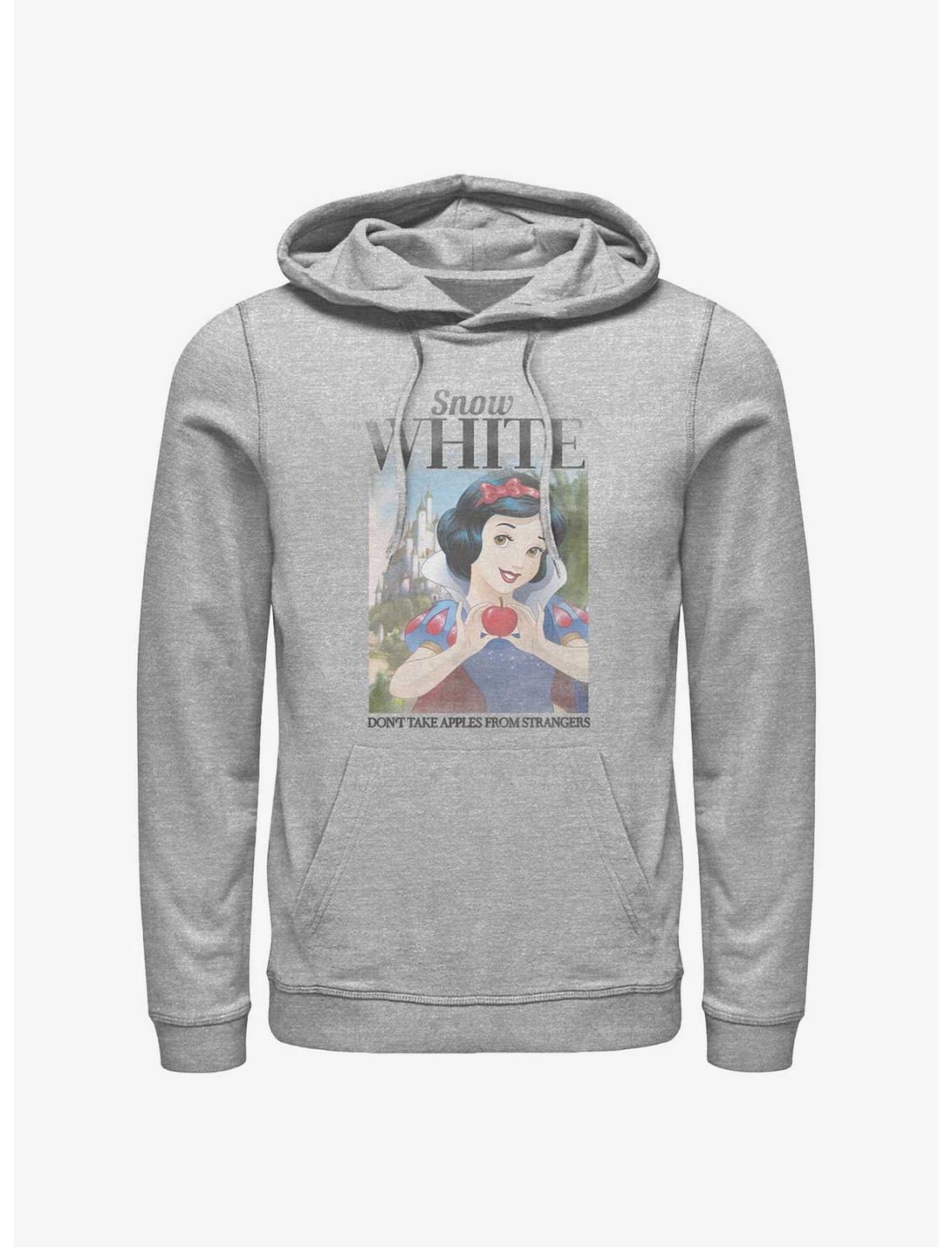 Disney Snow White and the Seven Dwarfs Don't Take Apples From Strangers Hoodie, ATH HTR, hi-res