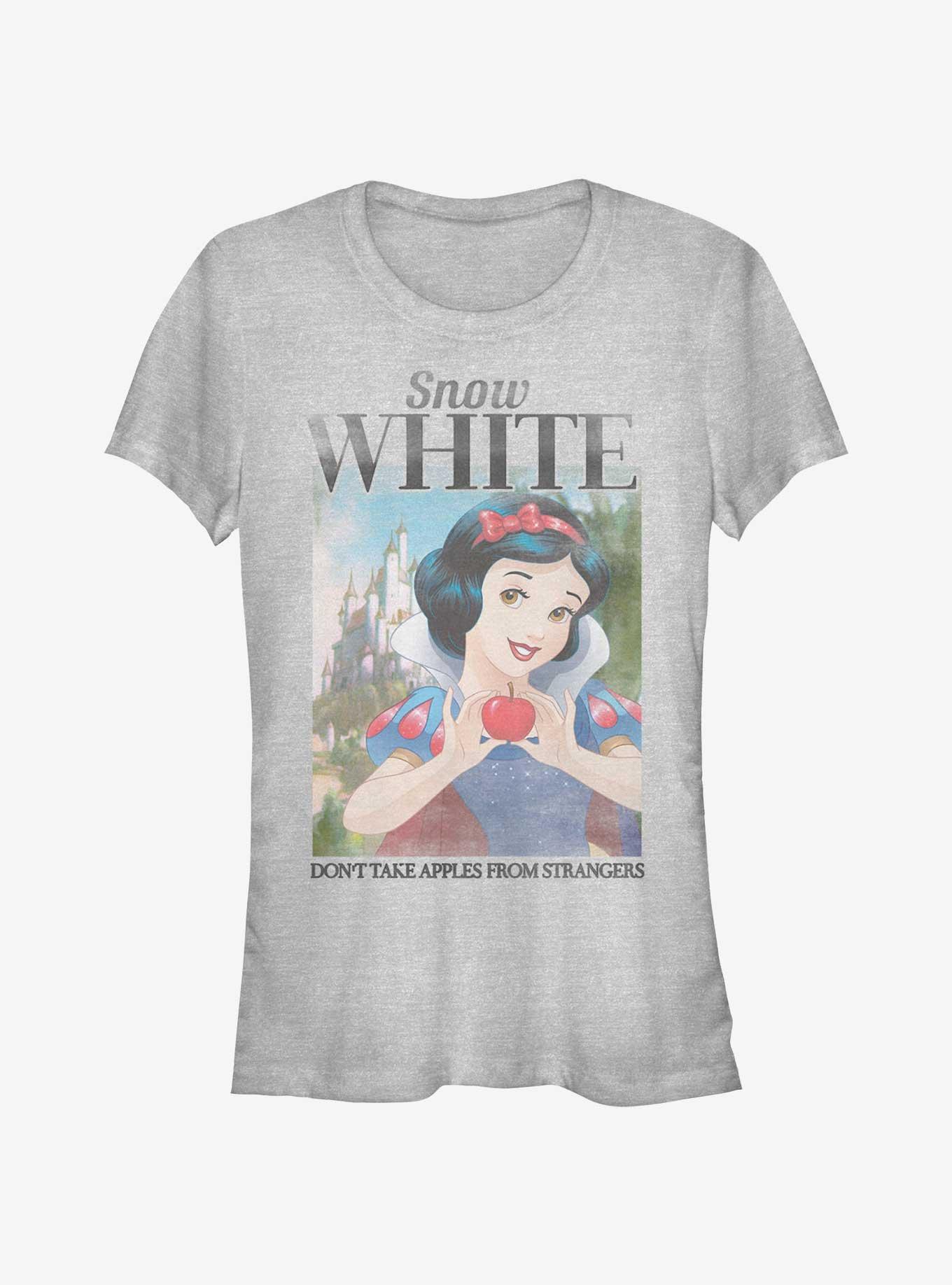 Disney Snow White and the Seven Dwarfs Don't Take Apples From Strangers Girls T-Shirt, , hi-res