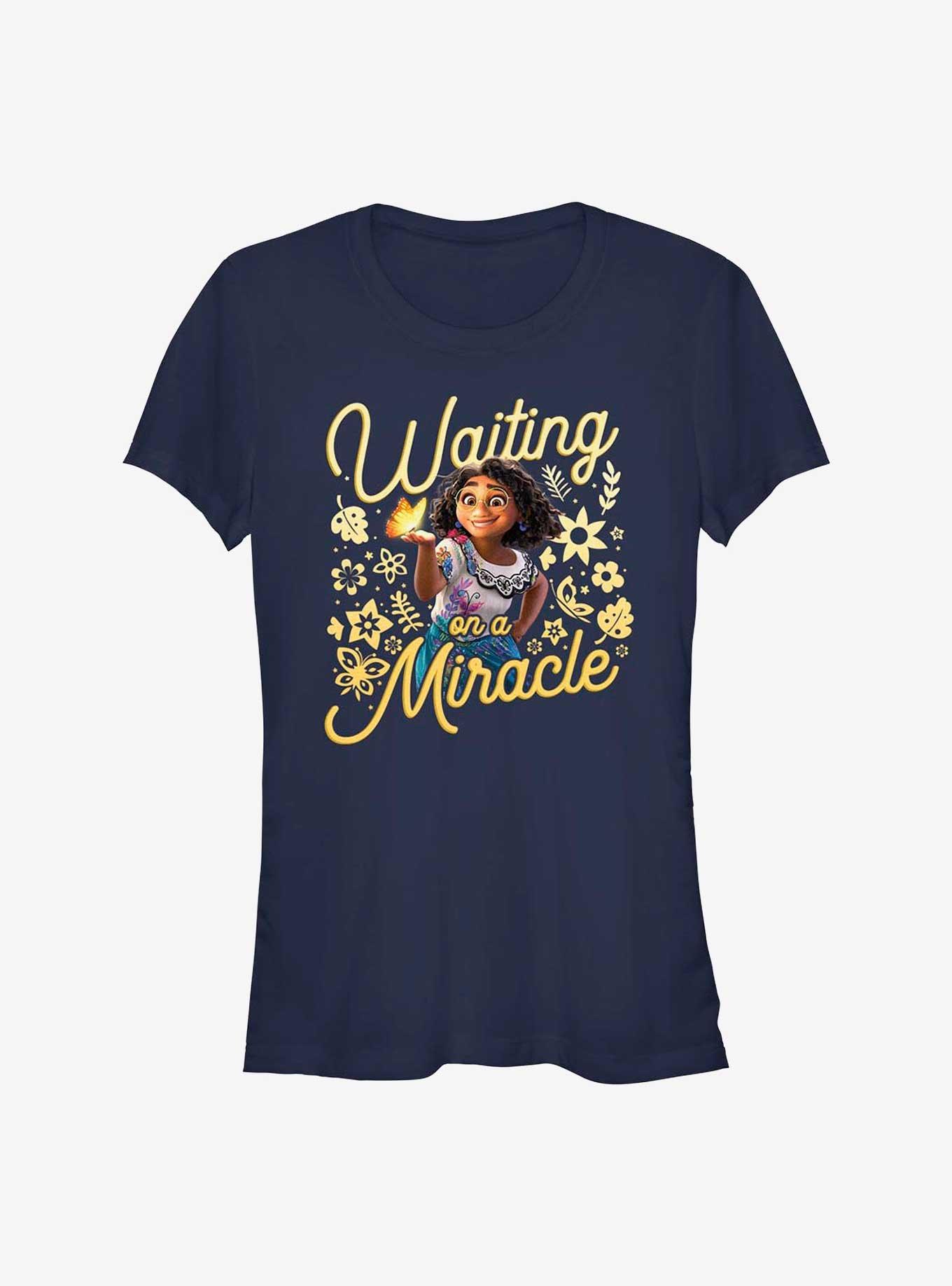 Disney Pixar Encanto Waiting On A Miracle Girls T-Shirt, NAVY, hi-res