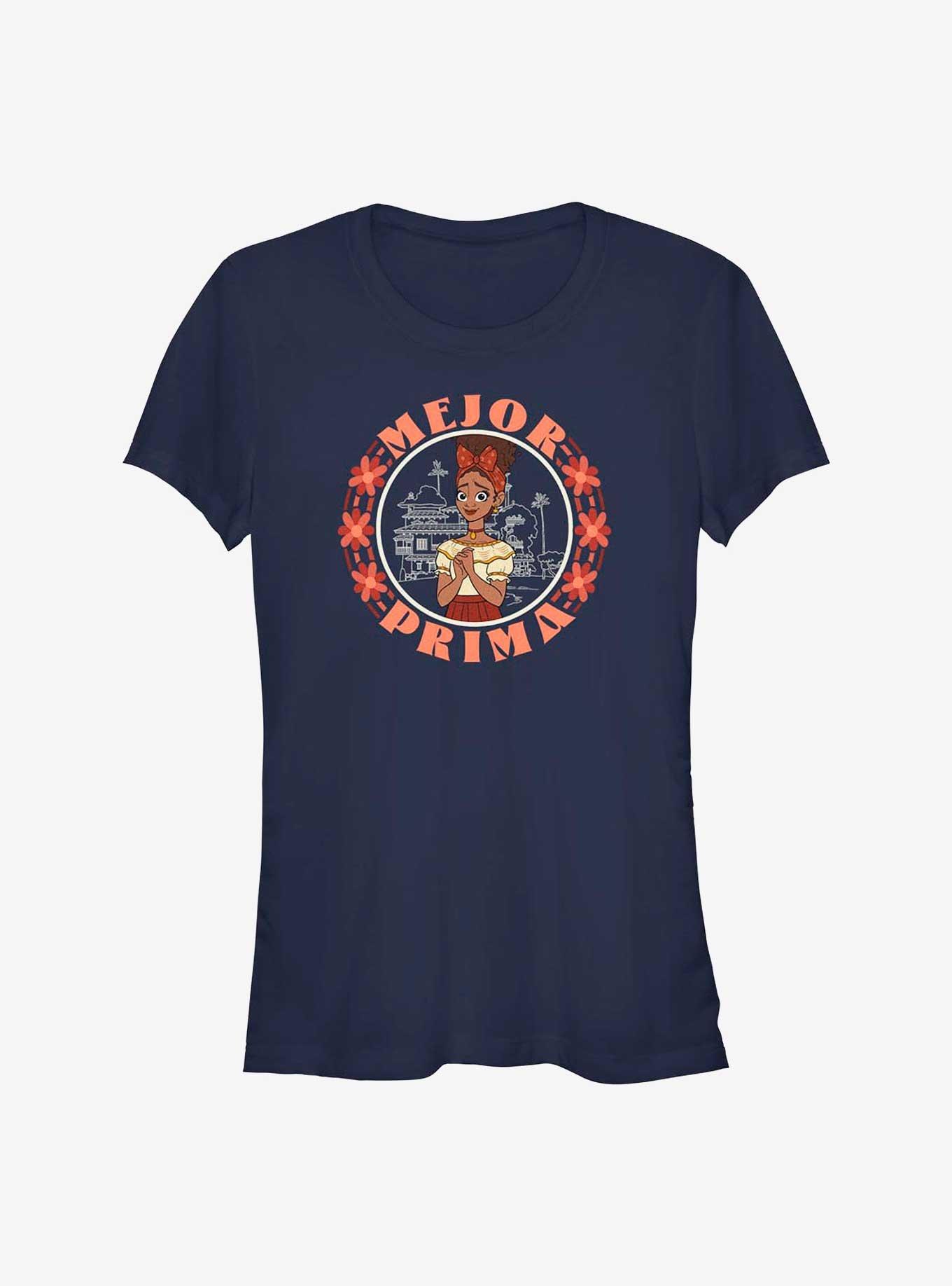 Disney Pixar Encanto Dolores Mejor Prima Girls T-Shirt, NAVY, hi-res