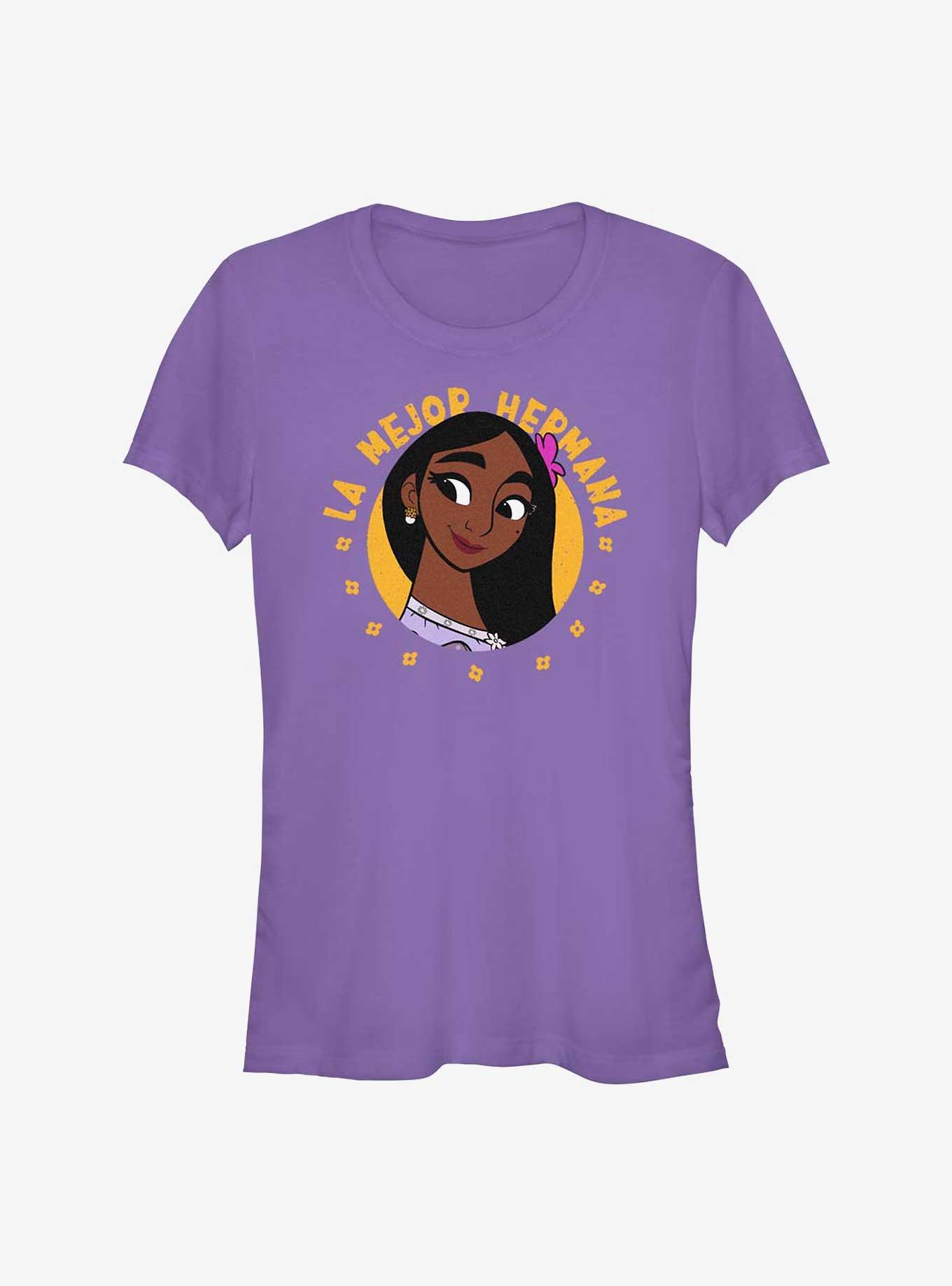 Disney Pixar Encanto Isabela Mejor Hermana Girls T-Shirt, PURPLE, hi-res