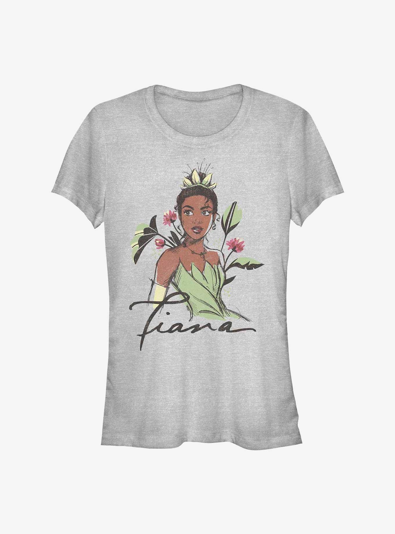 Disney The Princess and the Frog Tiana Girls T-Shirt, ATH HTR, hi-res