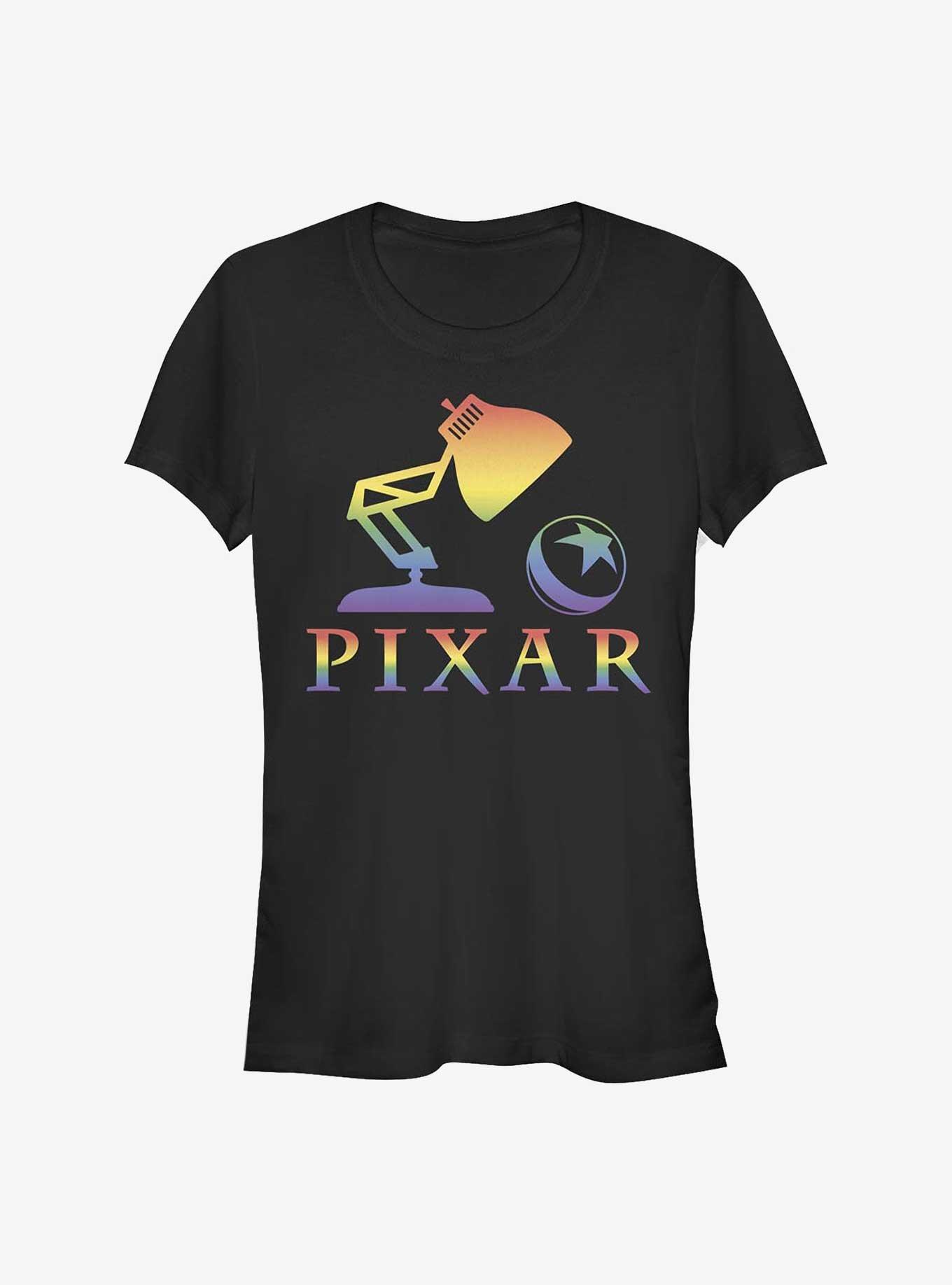 Pixar Lamp Logo Girls T-Shirt, BLACK, hi-res