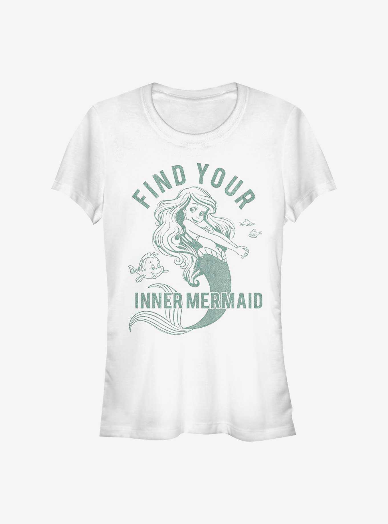 Disney The Little Mermaid Find Your Inner Mermaid Girls T-Shirt, , hi-res