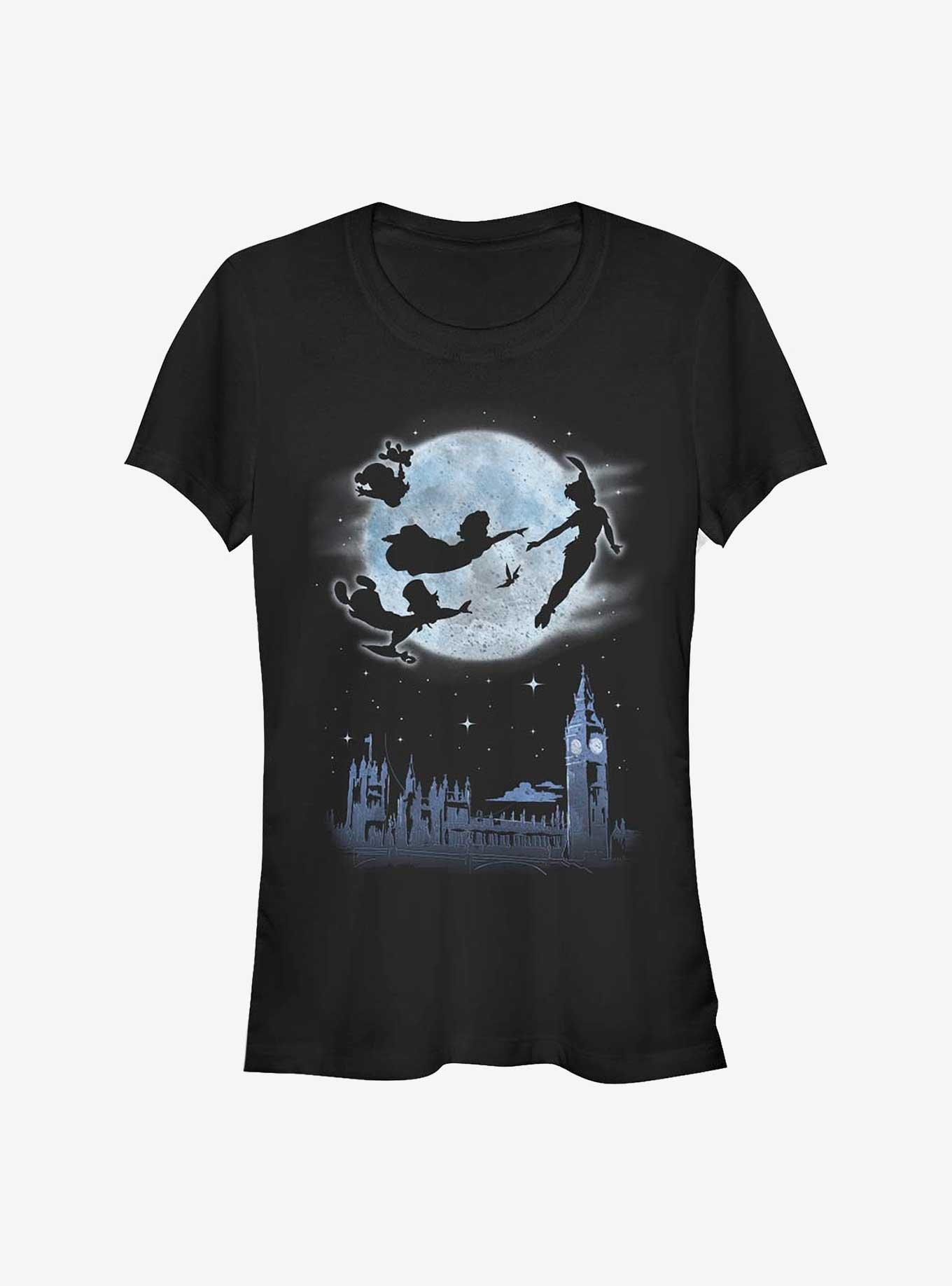 Disney Tinker Bell Starry Flight Girls T-Shirt, BLACK, hi-res