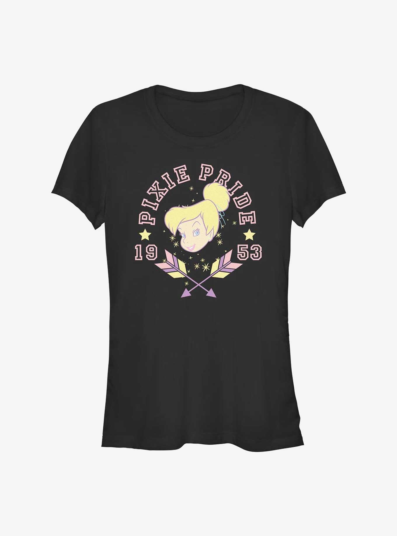 Disney Tinker Bell Pixie Pride 1953 Girls T-Shirt, BLACK, hi-res
