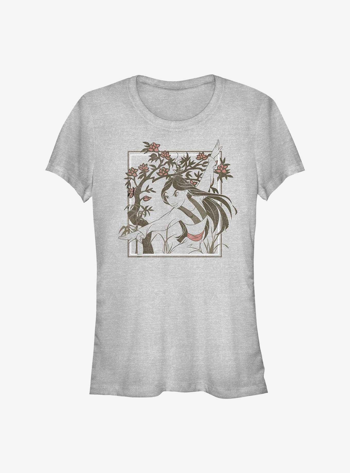 Disney Mulan Blooming Warrior Girls T-Shirt, , hi-res