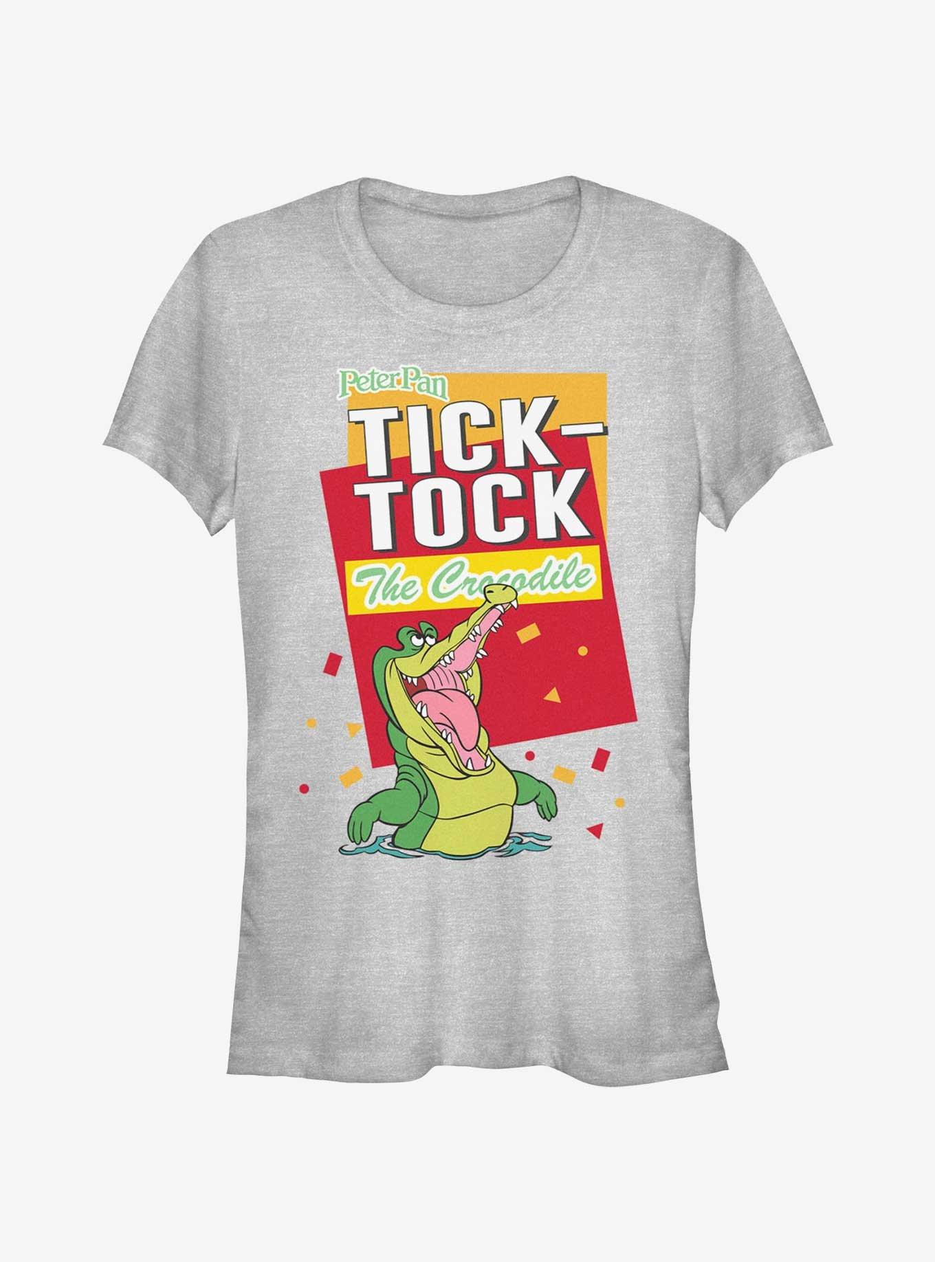 Disney Tinker Bell Tick Tock The Crocodile Girls T-Shirt, ATH HTR, hi-res