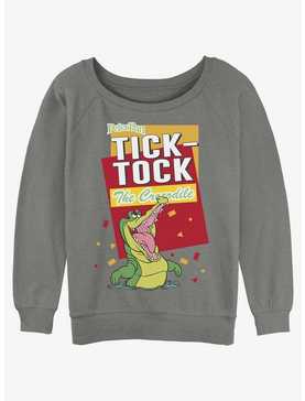 Disney Tinker Bell Tick Tock The Crocodile Girls Slouchy Sweatshirt, , hi-res