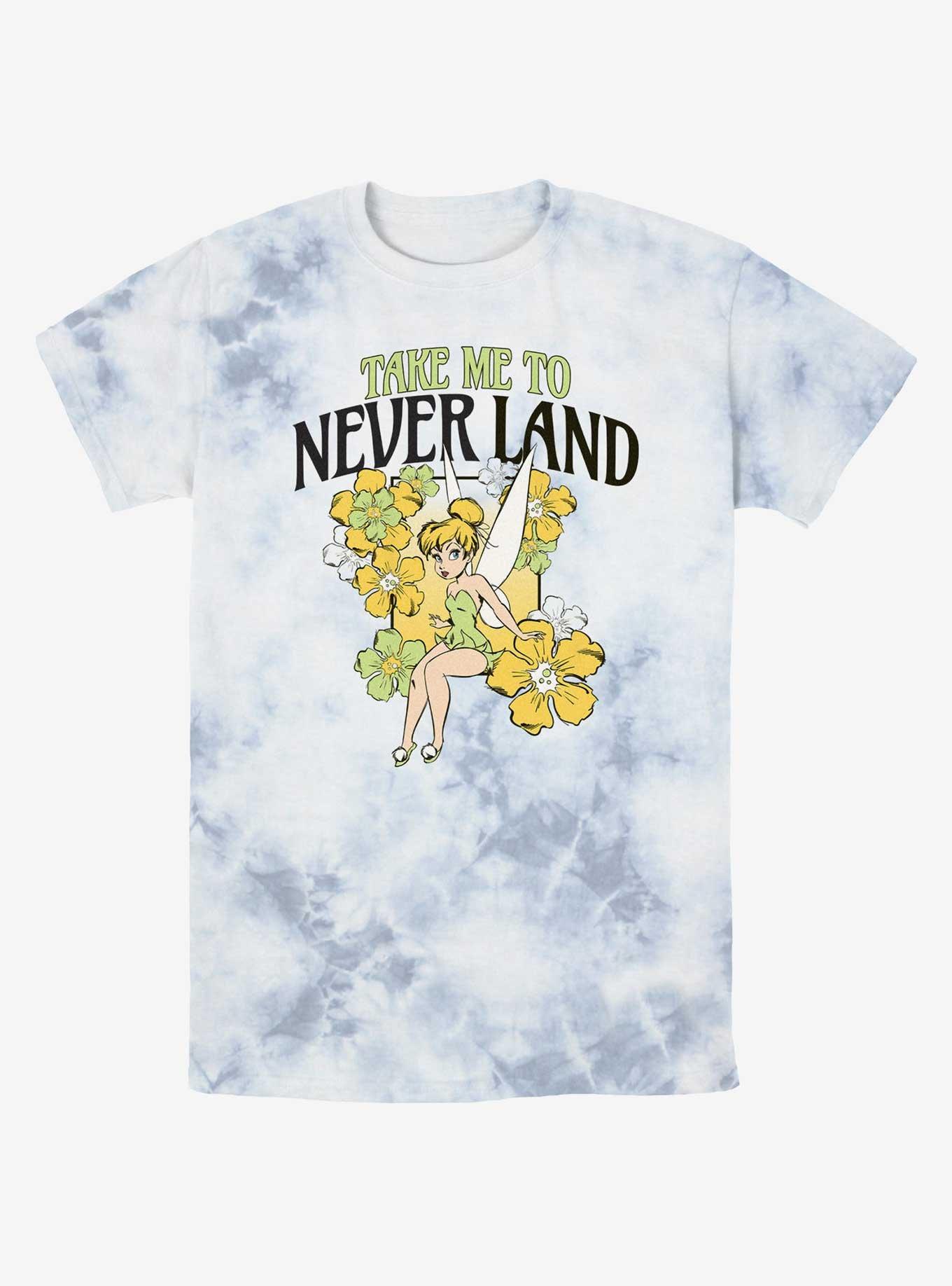 Disney Tinker Bell Tink Tulips Tie-Dye T-Shirt, , hi-res