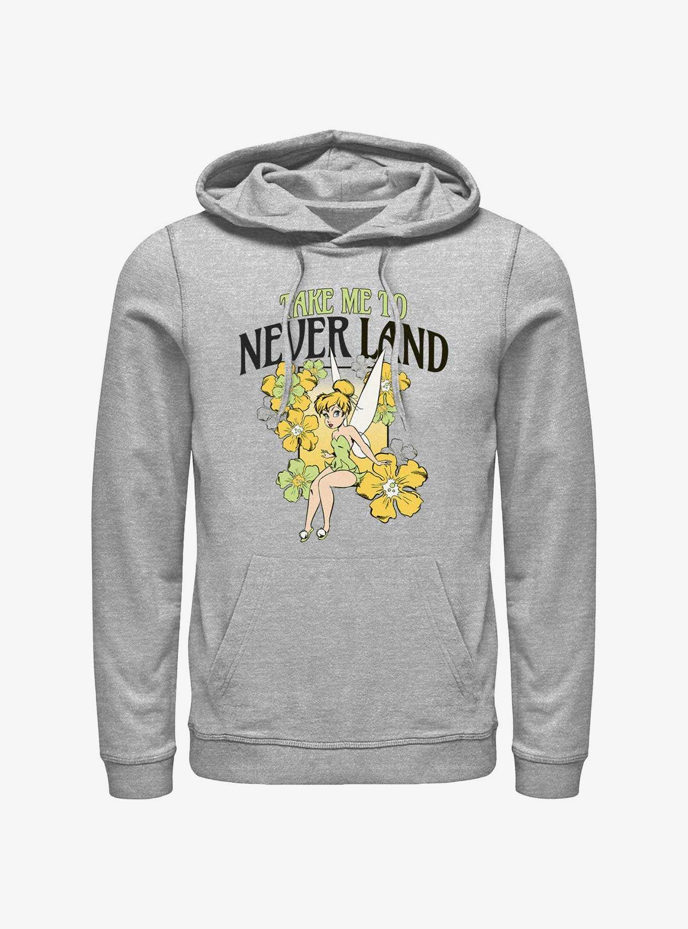 Disney Tinker Bell Tulips Take Me To Never Land Hoodie, , hi-res