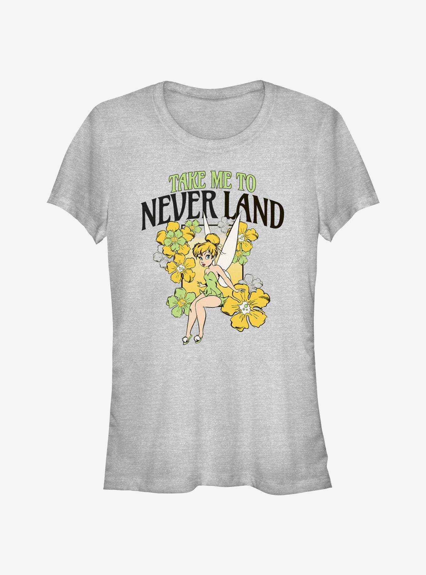 Disney Tinker Bell Tulips Take Me To Never Land Girls T-Shirt, , hi-res