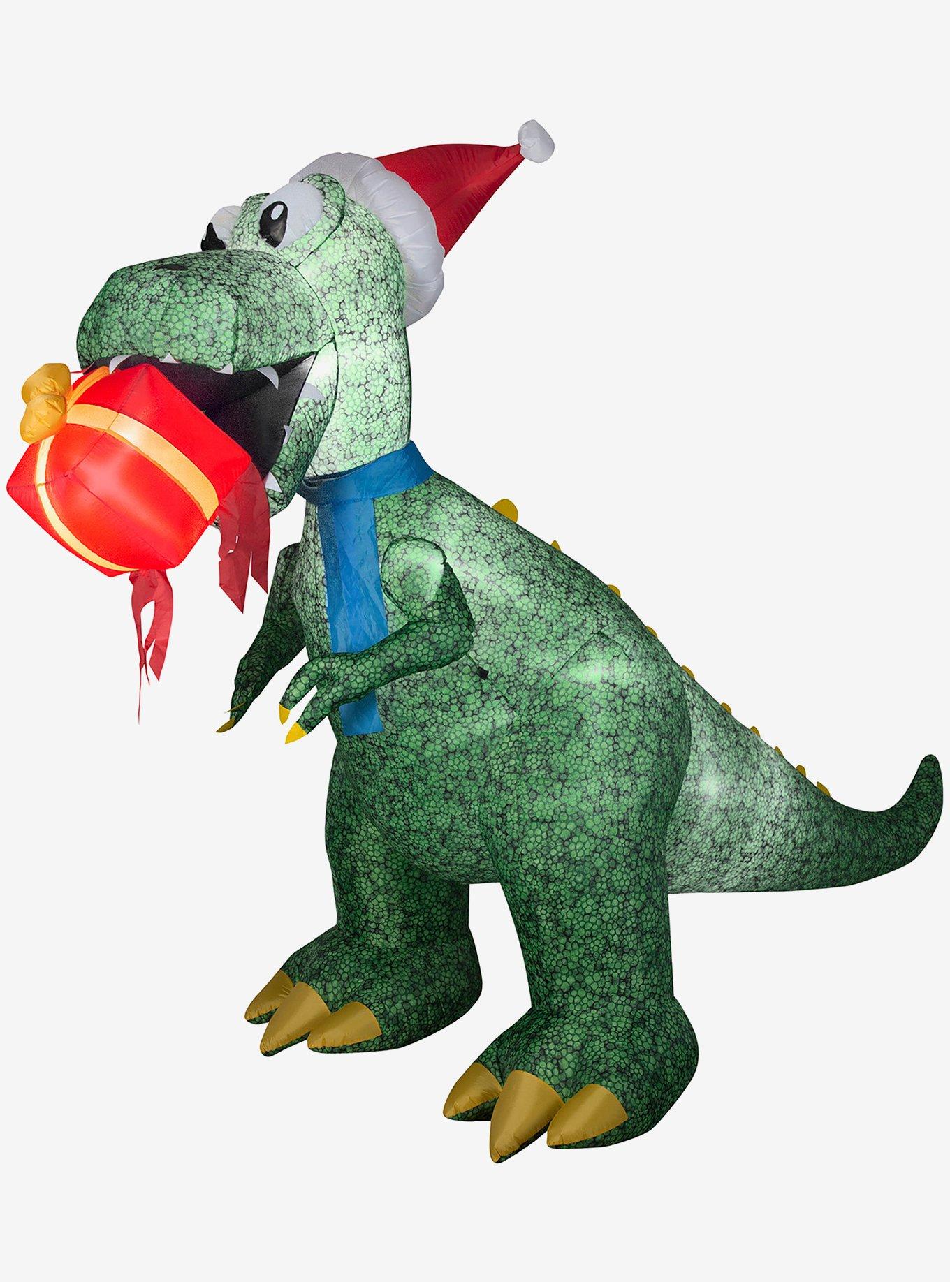 Christmas T-Rex Airblown, , hi-res