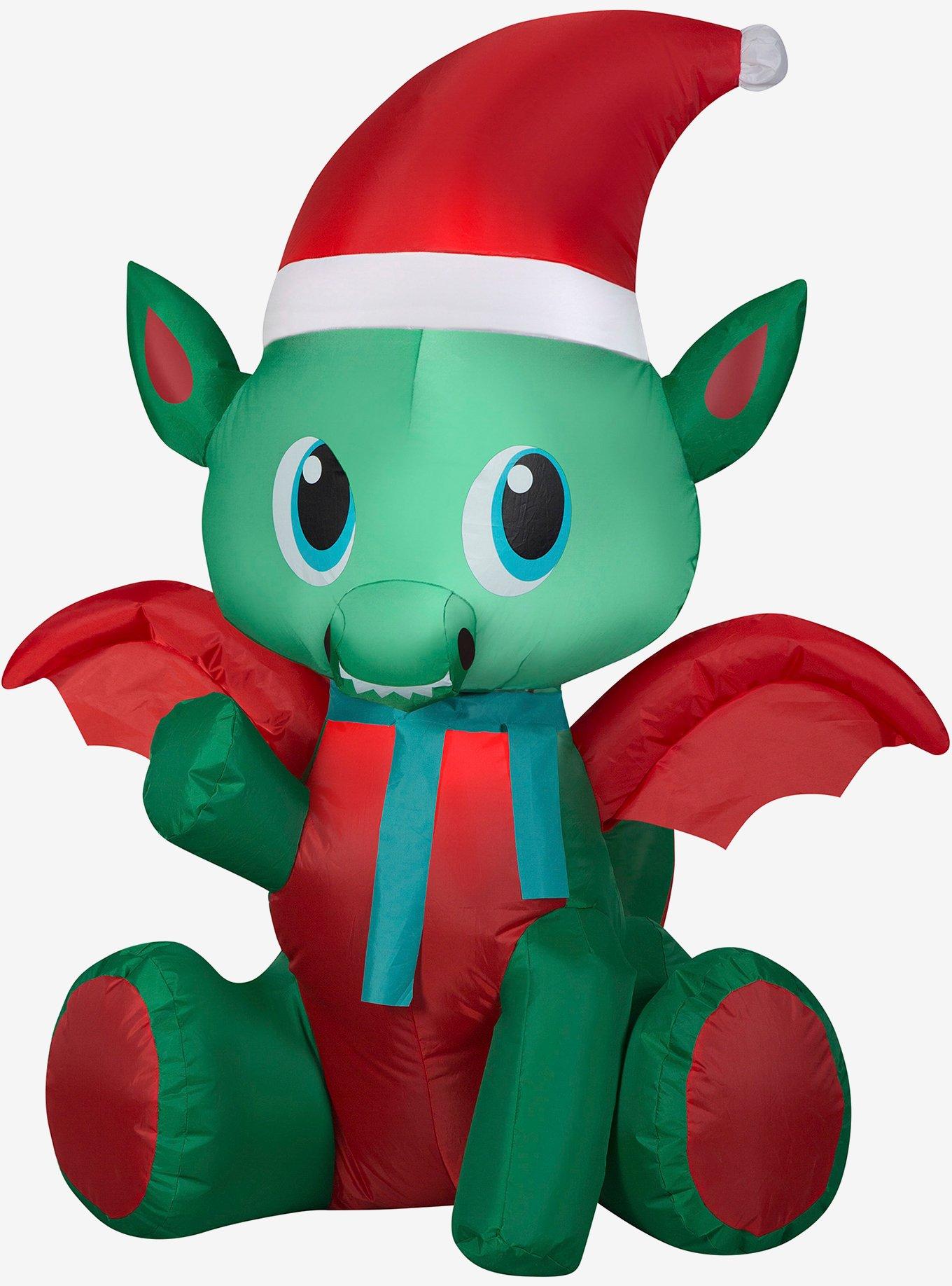 Christmas Baby Dragon Airblown, , hi-res