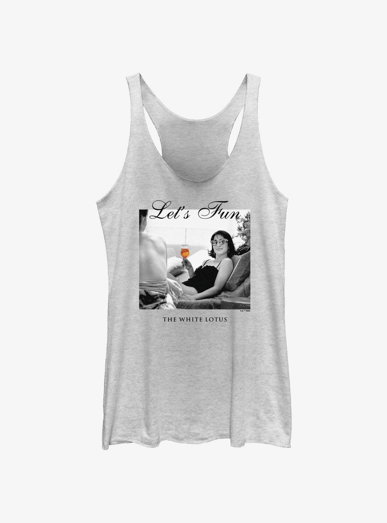 White Lotus Let's Fun Lucia Womens Tank Top, , hi-res