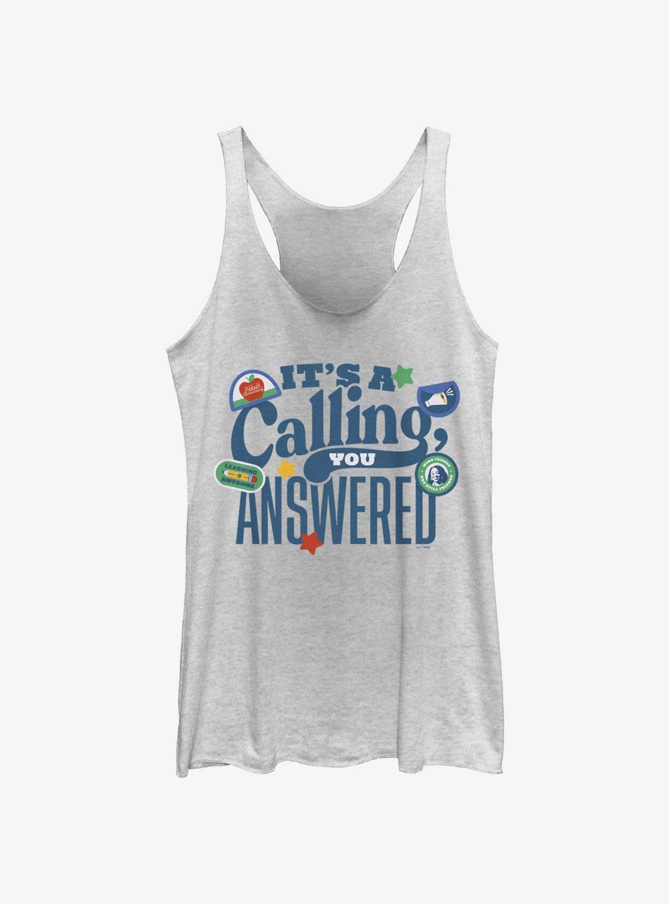 Abbott Elementary A Calling You Answered Womens Tank Top, , hi-res