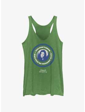 Abbott Elementary You Don't Know Who You're Messing With Womens Tank Top, , hi-res