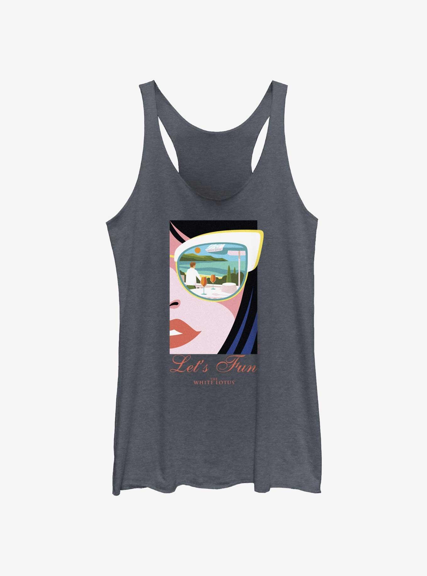 White Lotus Let's Fun Womens Tank Top, , hi-res