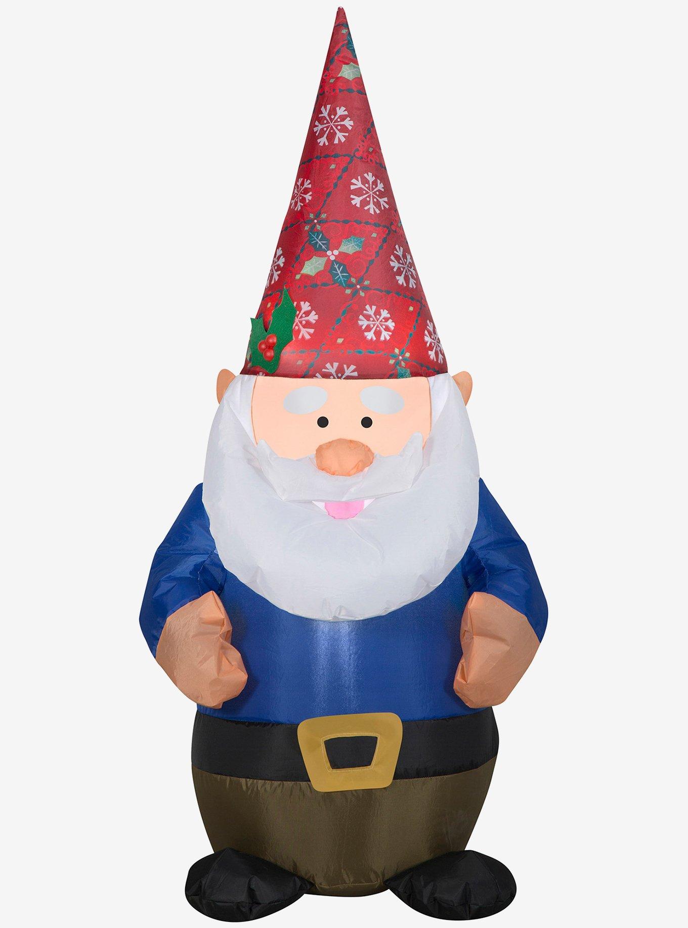 Christmas Gnome Airblown, , hi-res