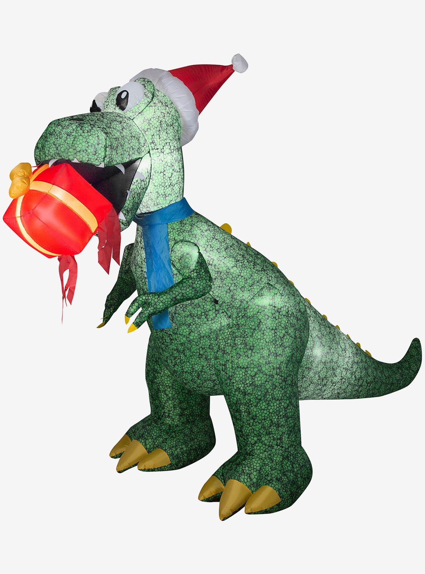 Christmas T-Rex Airblown