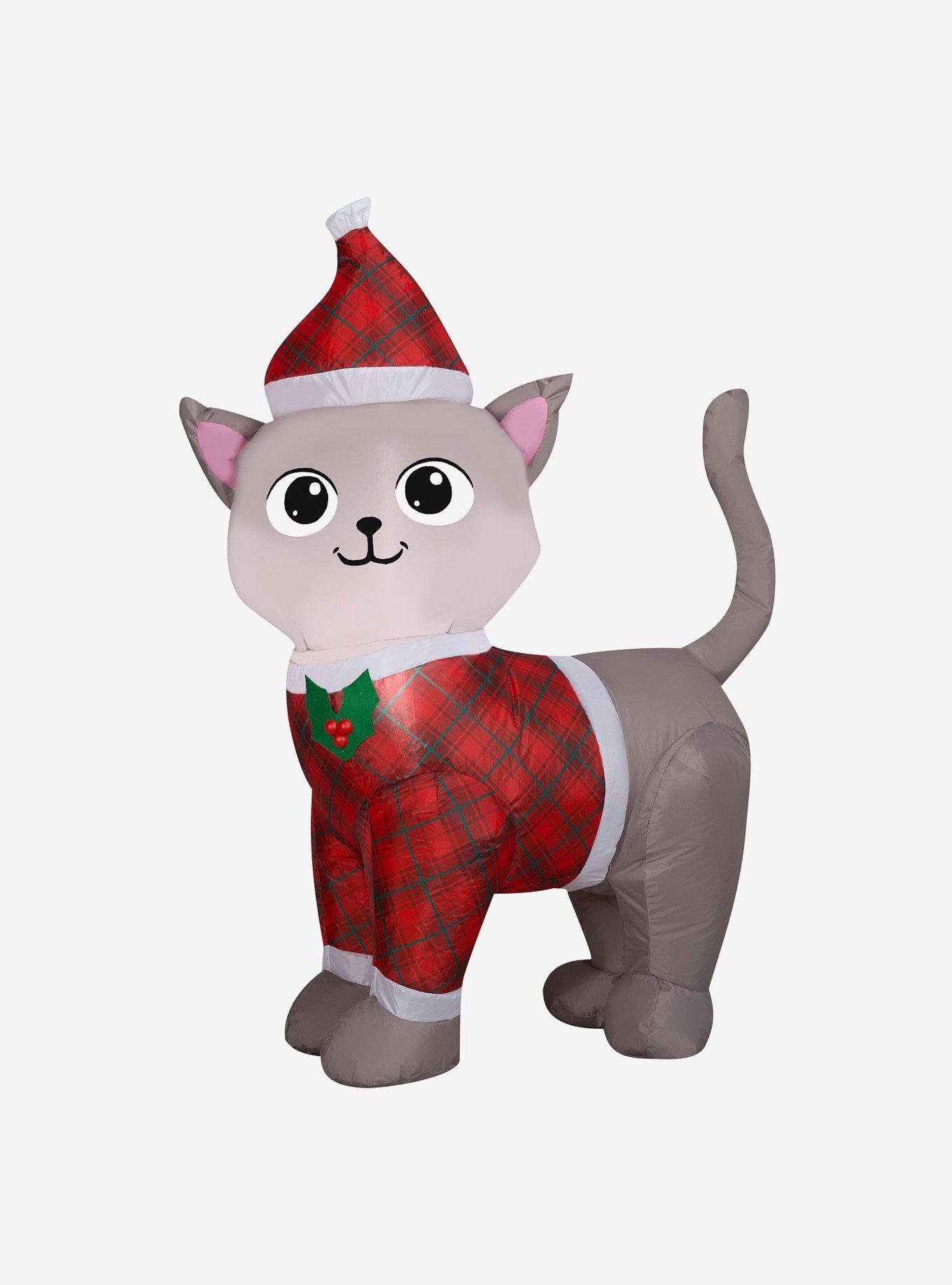 Christmas Kitten Airblown, , hi-res