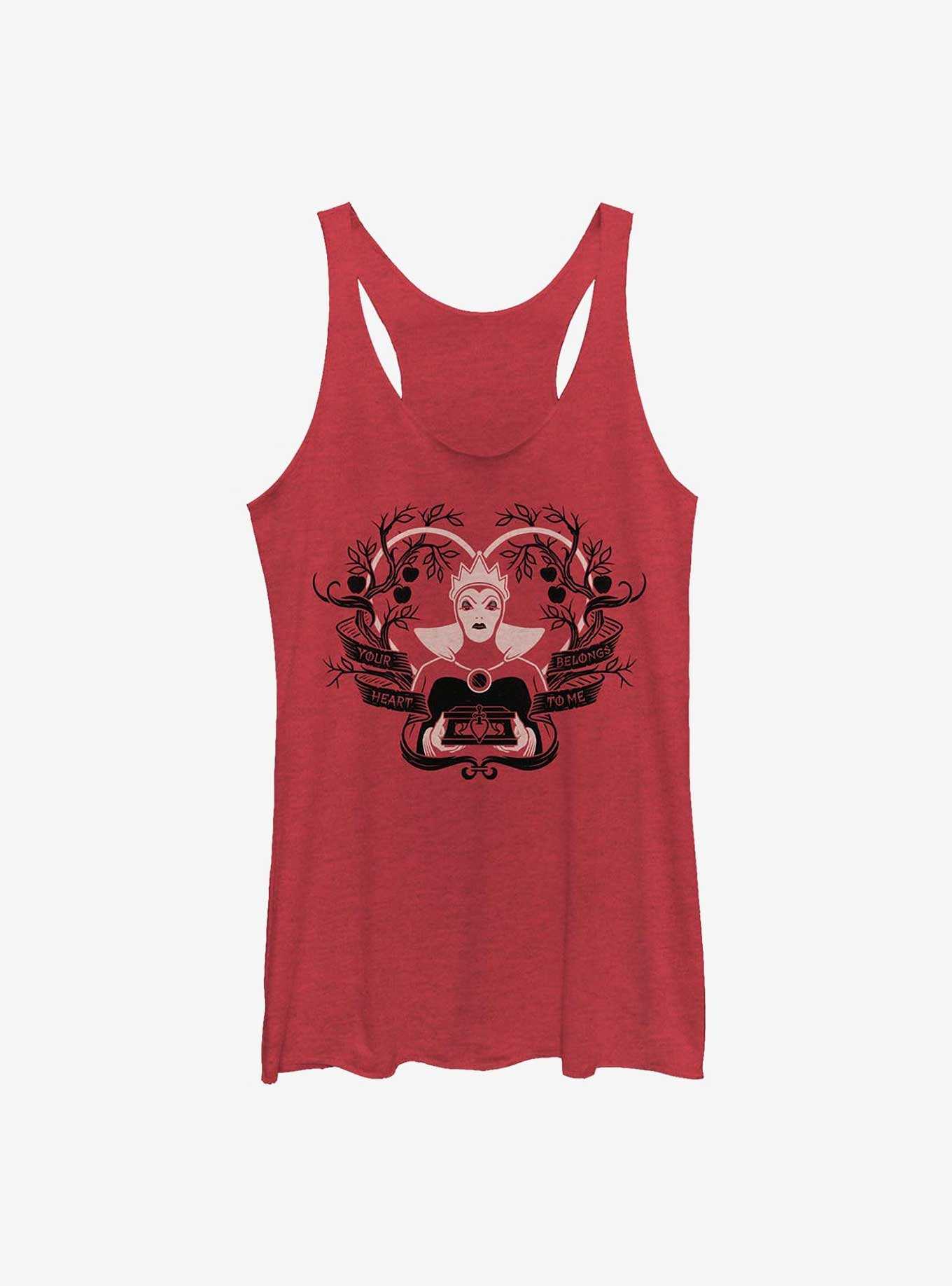 Disney Snow White and the Seven Dwarfs Evil Queen Your Heart Belongs To Me Girls Tank, , hi-res