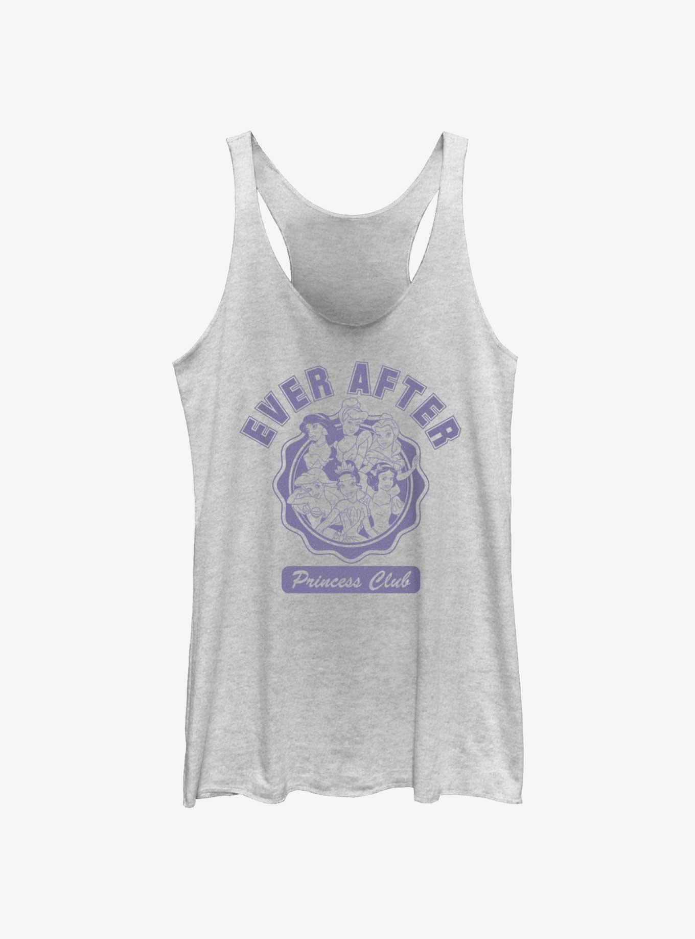 Disney Princesses Ever After Princess Club Girls Tank, WHITE HTR, hi-res