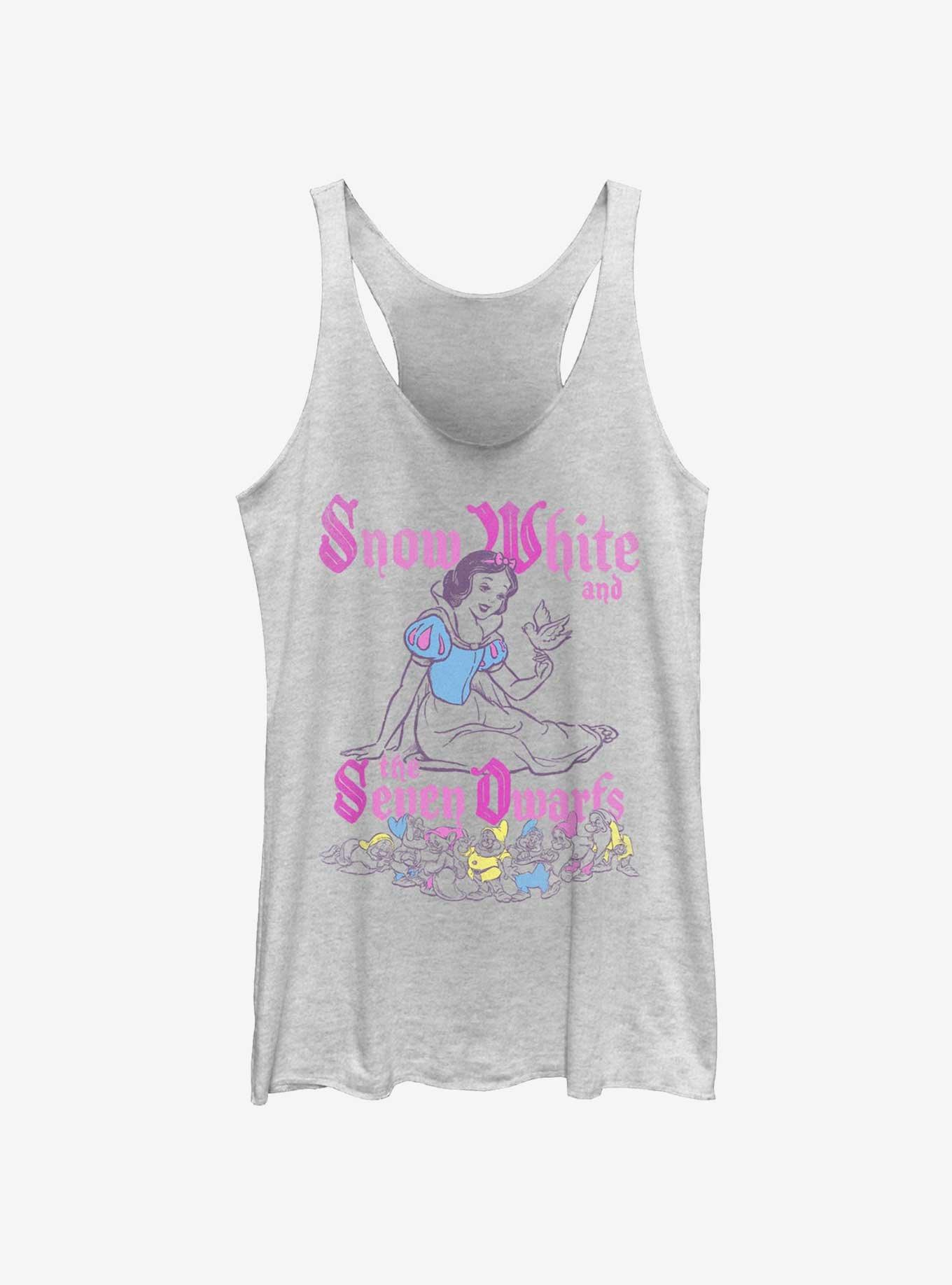 Disney Snow White and the Seven Dwarfs Pop Snow White Girls Tank, WHITE HTR, hi-res