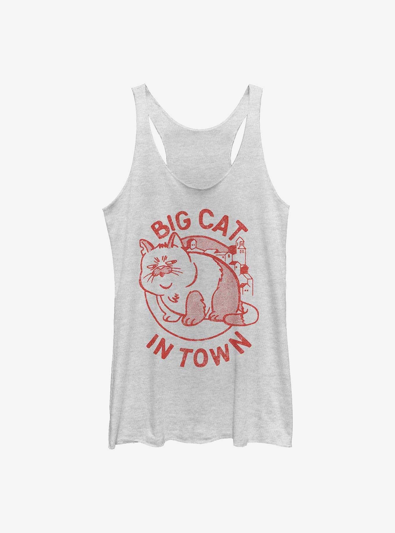 Disney Pixar Luca Big Cat In Town Girls Tank, WHITE HTR, hi-res