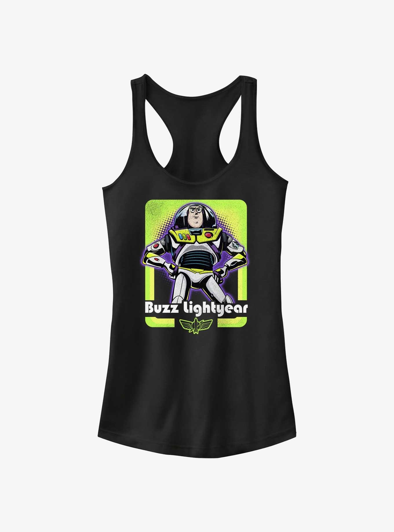 Disney Pixar Toy Story Star Command Girls Tank, BLACK, hi-res