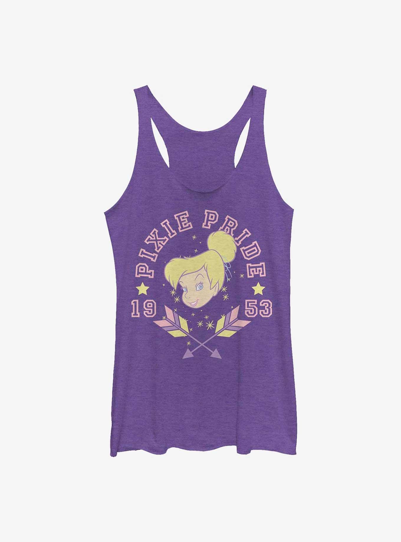 Disney Tinker Bell Pixie Pride 1953 Girls Tank, PUR HTR, hi-res