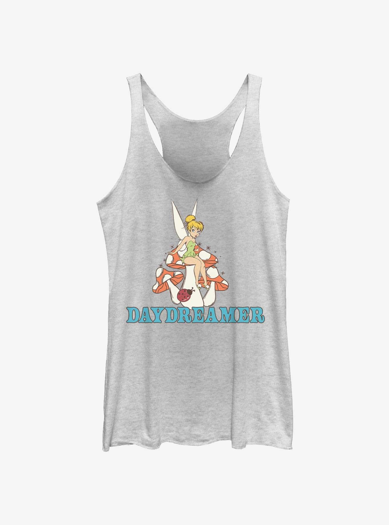 Disney Tinker Bell Day Dreamer Girls Tank, WHITE HTR, hi-res