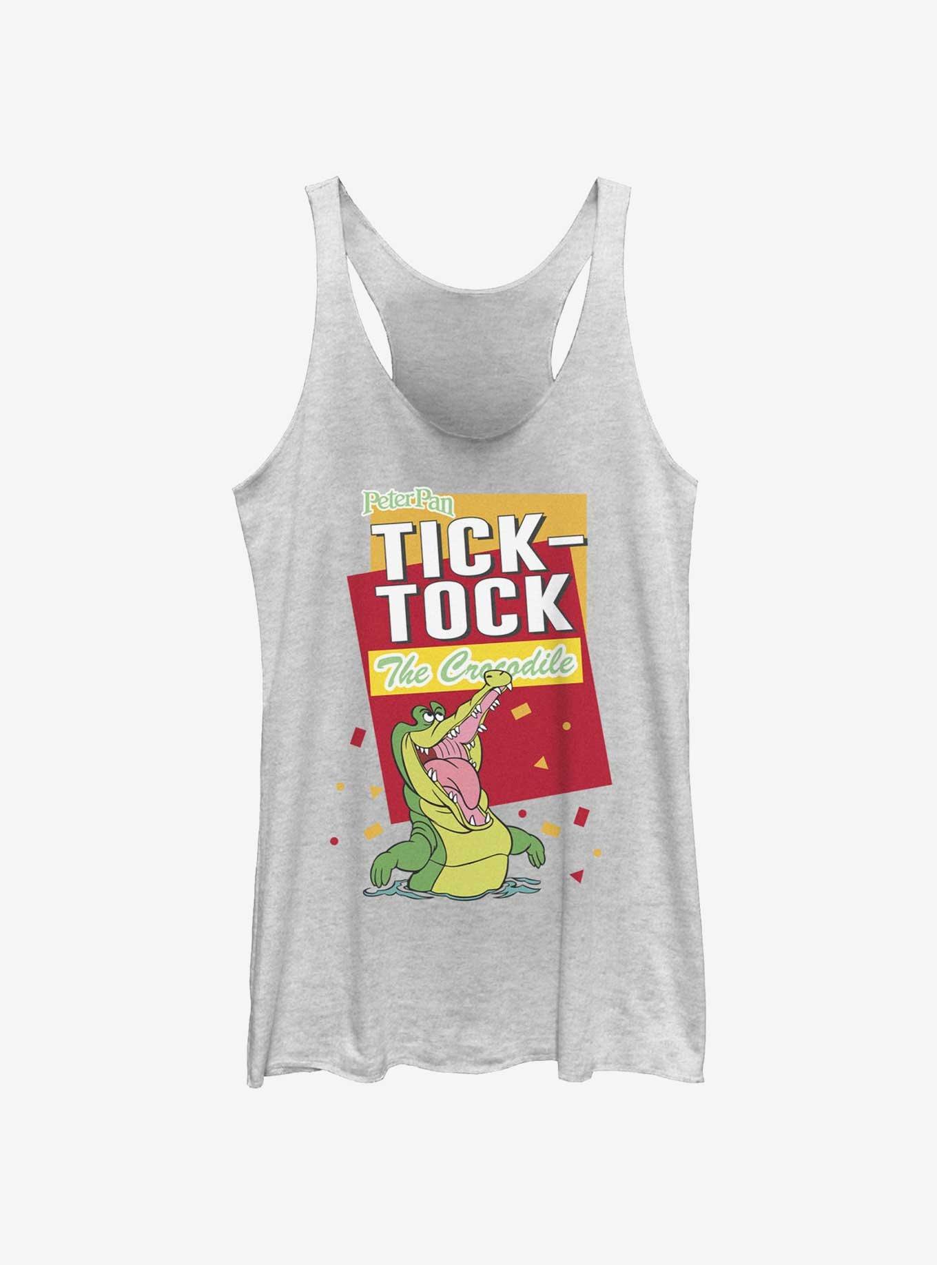 Disney Tinker Bell Tick Tock The Crocodile Girls Tank, WHITE HTR, hi-res