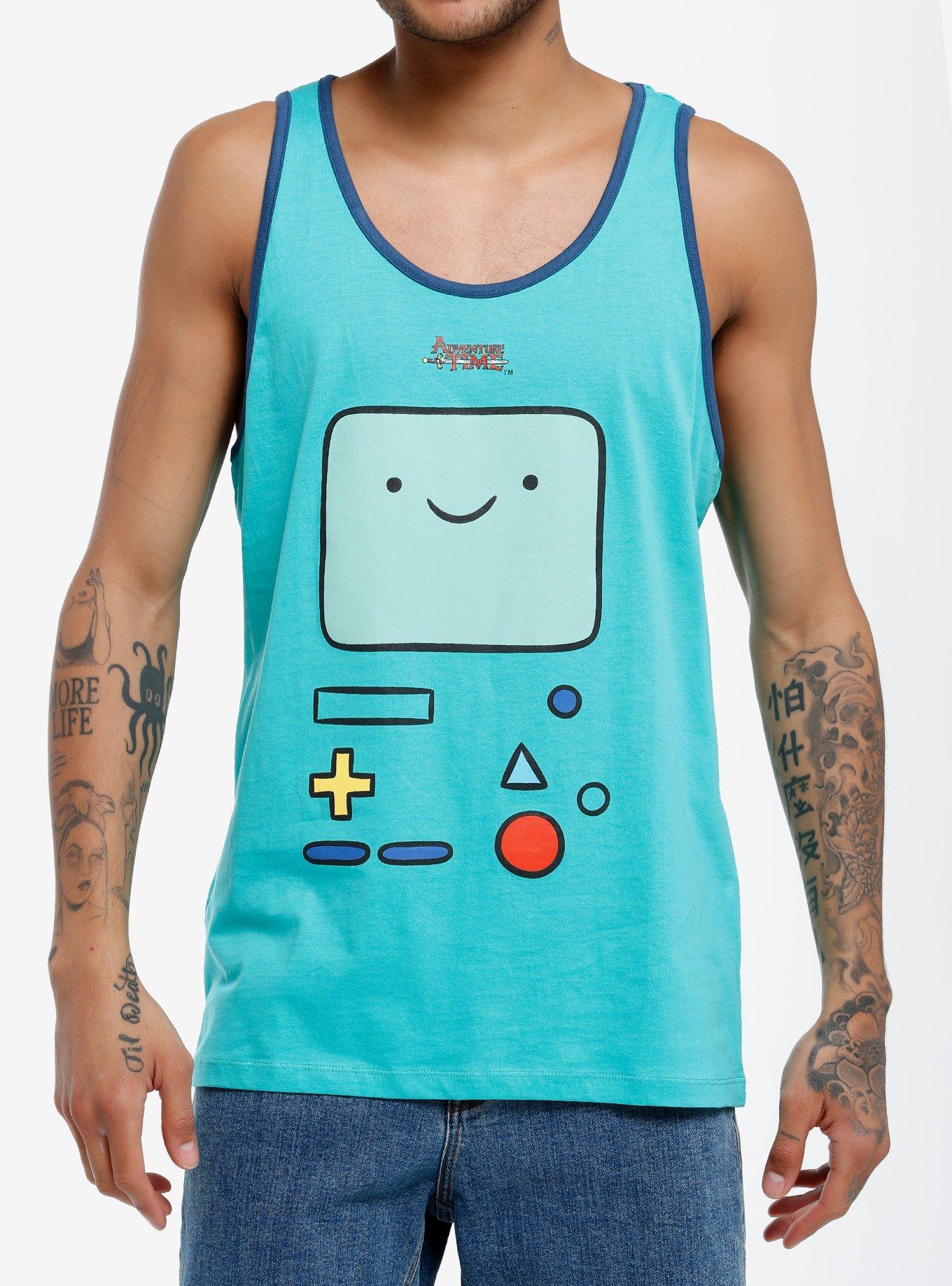 Adventure Time BMO Tank Top, AQUA, hi-res