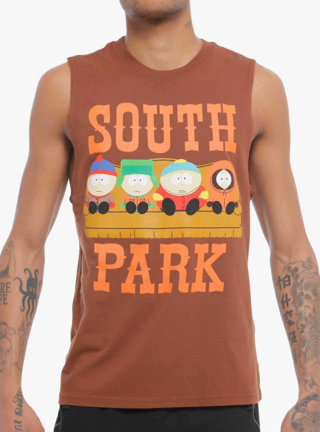 South Park Group Muscle Tank Top