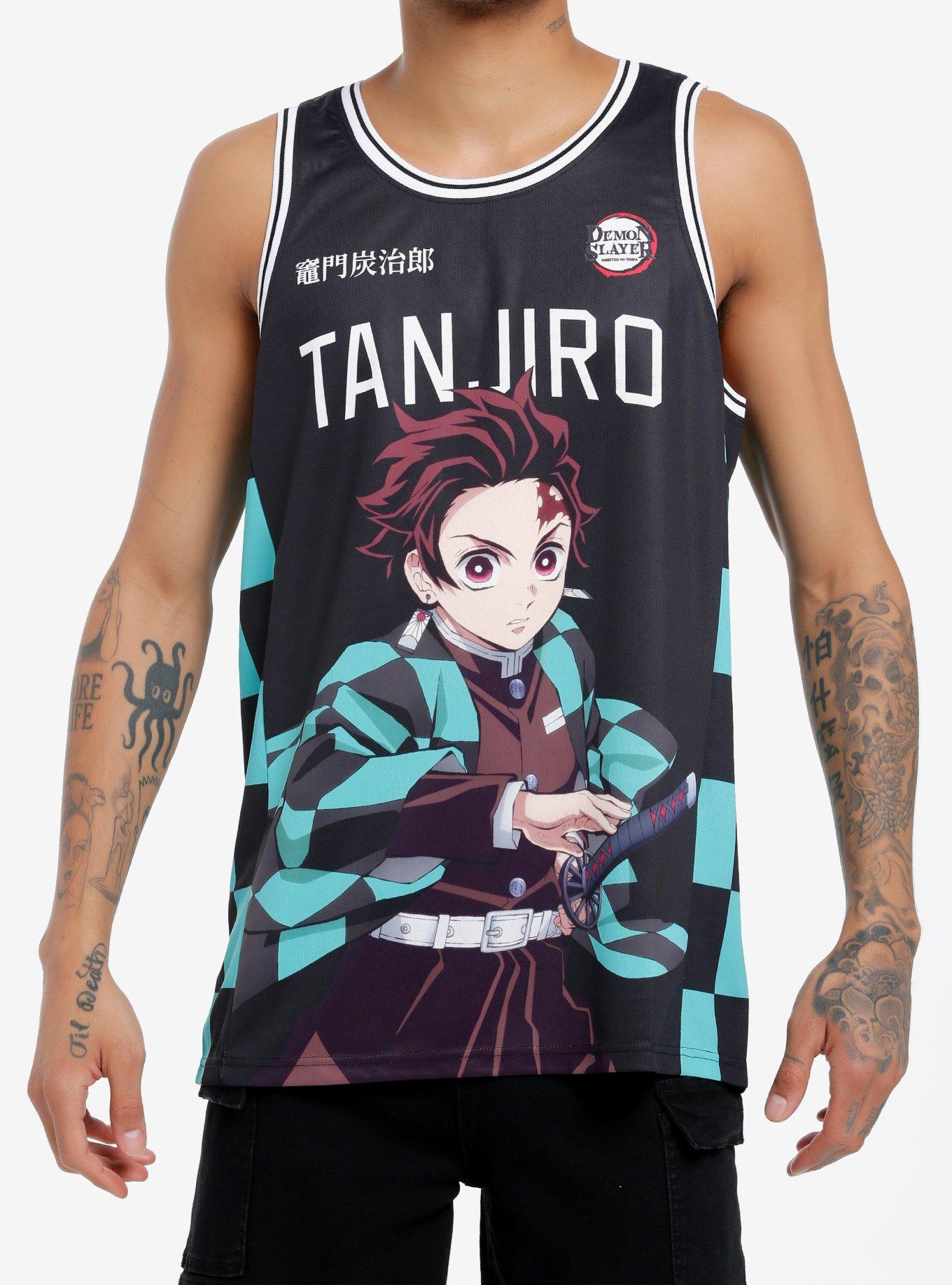 Demon Slayer: Kimetsu No Yaiba Tanjiro Basketball Jersey | Hot Topic