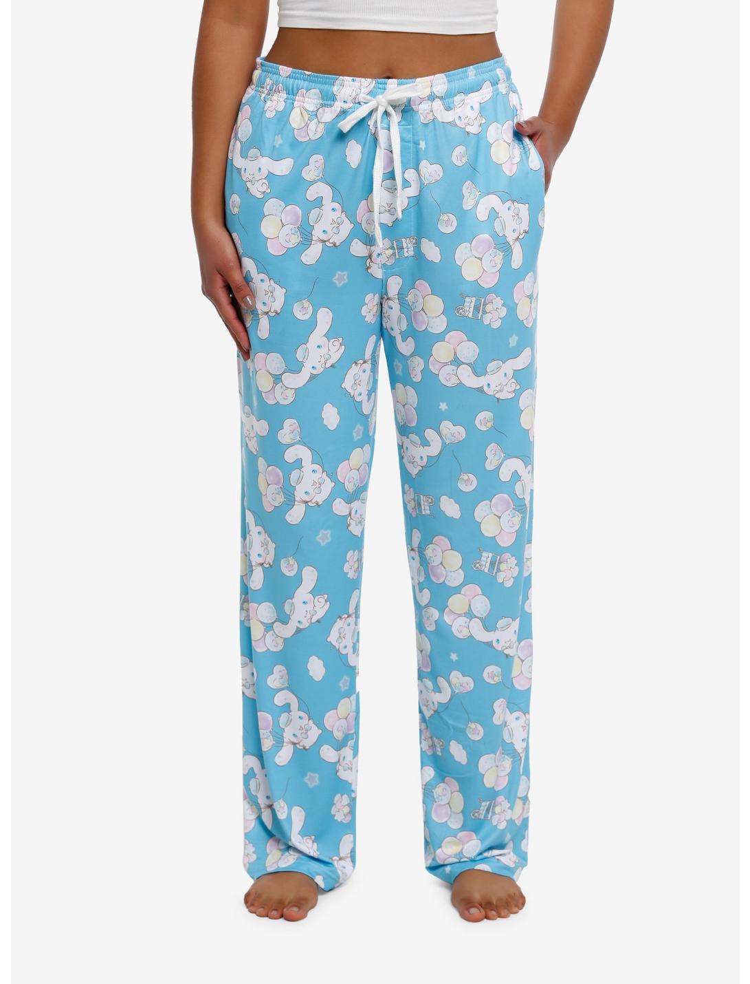 Cinnamoroll Balloon Pajama Pants, BLUE, hi-res