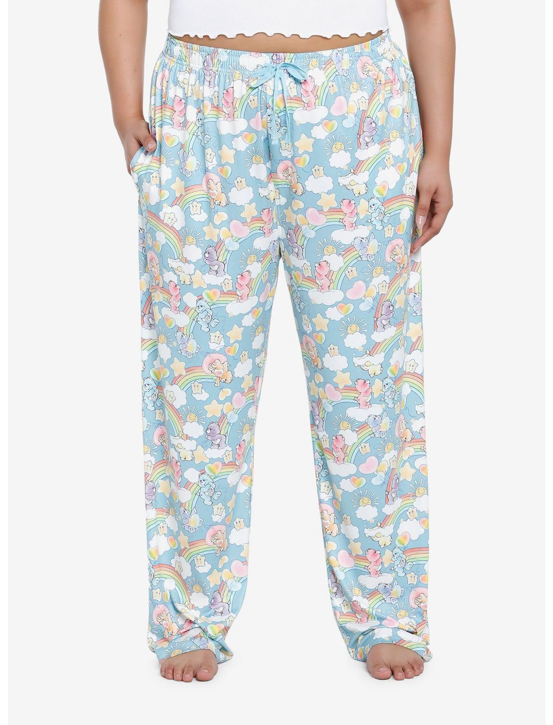 Care Bears Rainbows Girls Pajama Pants Plus Size, MULTI, hi-res