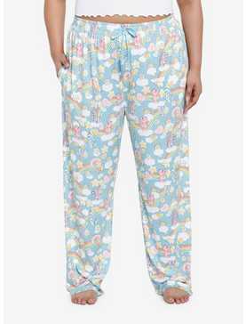 Care Bears Rainbows Girls Pajama Pants Plus Size, , hi-res