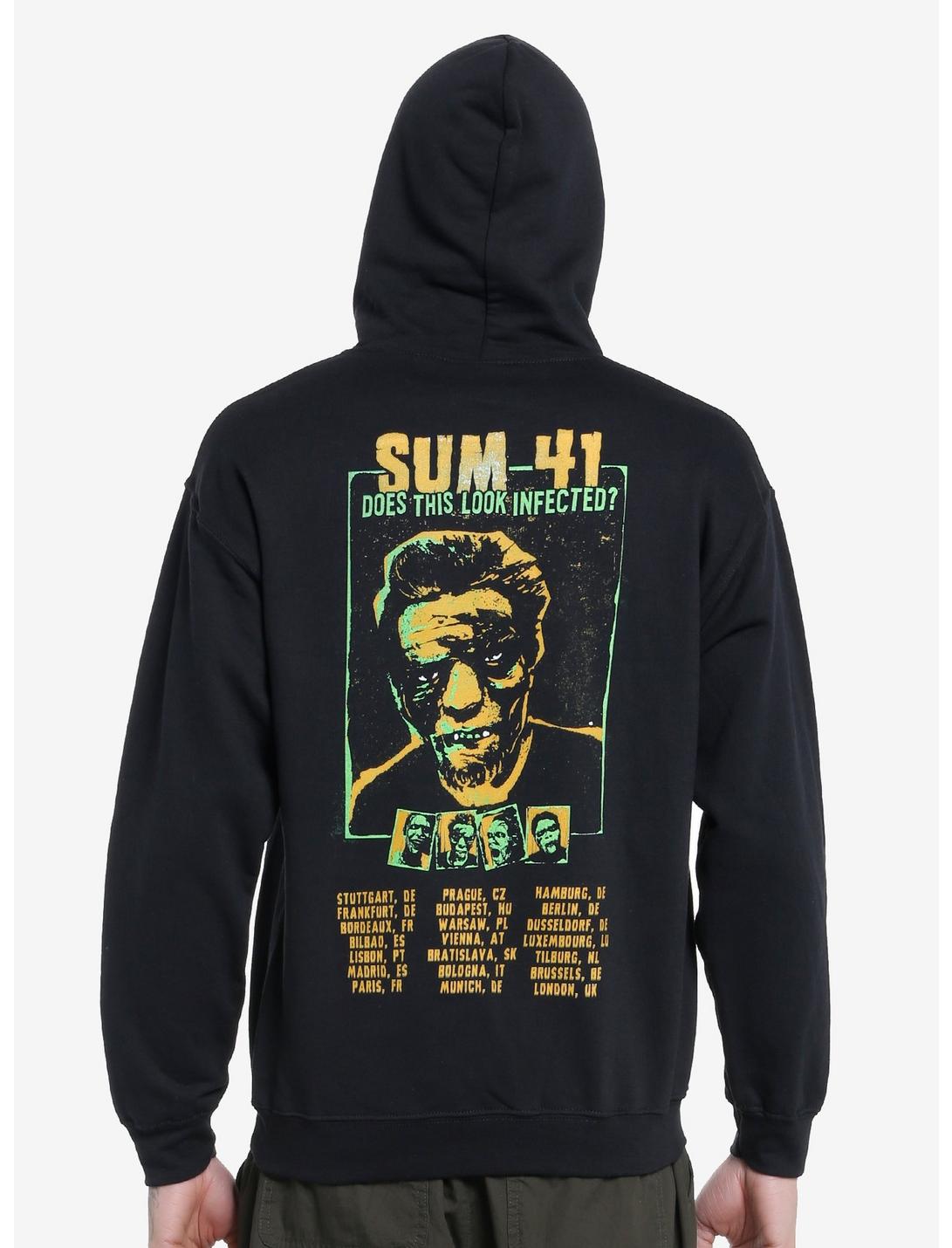 Sum 41 Does This Look Infected? Tour Hoodie, BLACK, hi-res
