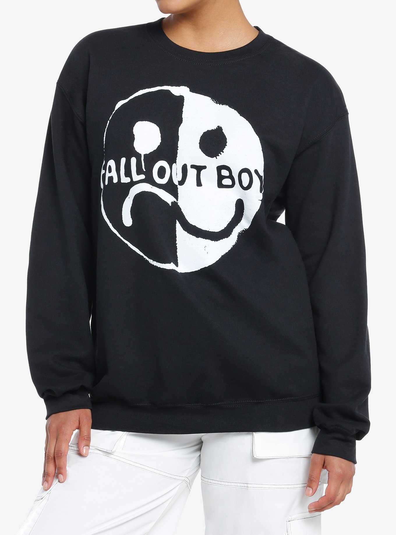 Fall Out Boy Split Smile Girls Sweatshirt, , hi-res