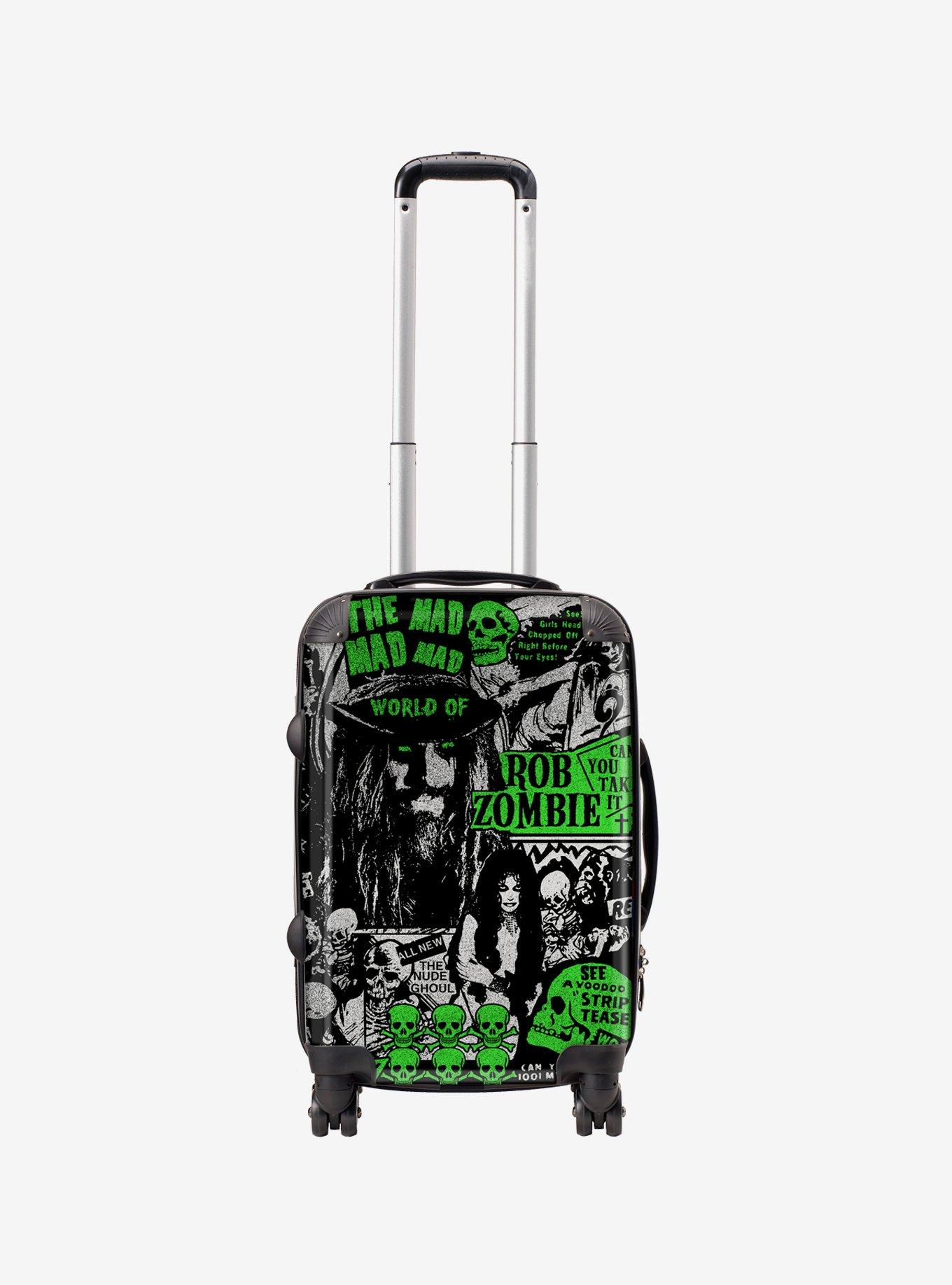 Rocksax Rob Zombie Mad Mad World Travel Luggage | Hot Topic