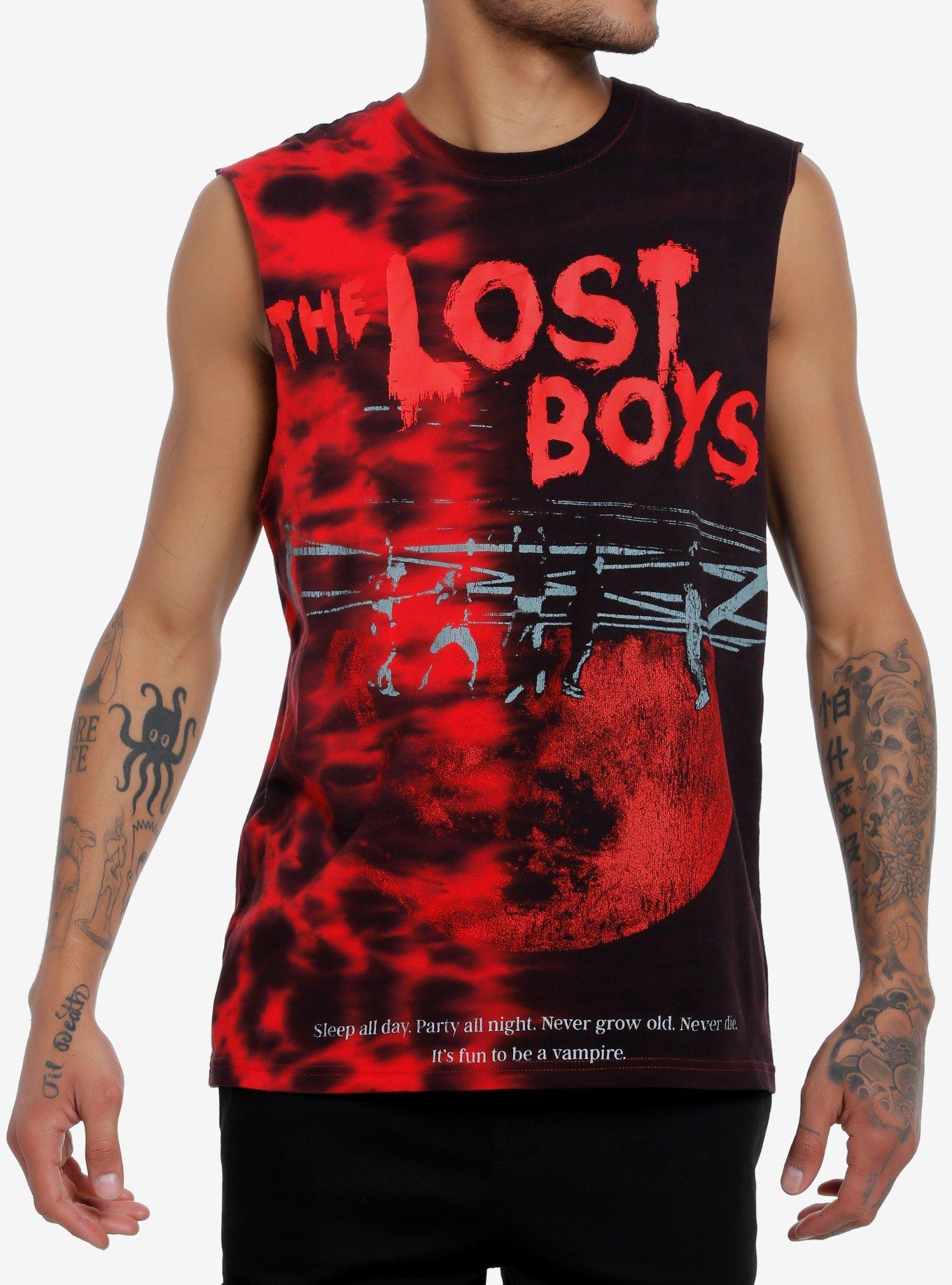 The Lost Boys Bridge Split-Dye Muscle Tank Top