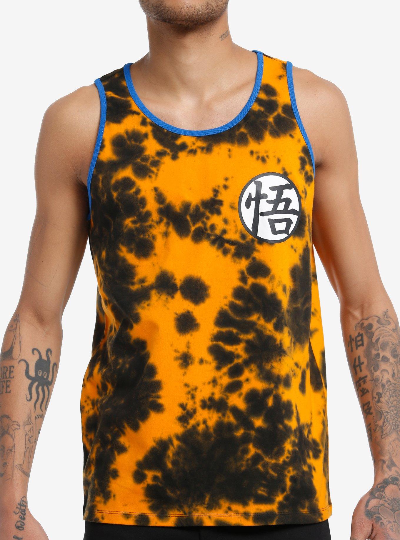 Dragon Ball Z Goku Tie-Dye Tank Top, MULTI, hi-res